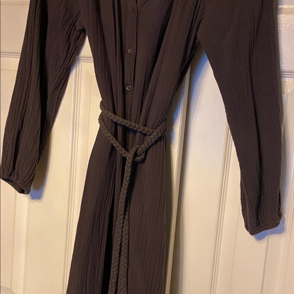 BNWOT xirena Andrea dress in charcoal sz M - Picture 6 of 8